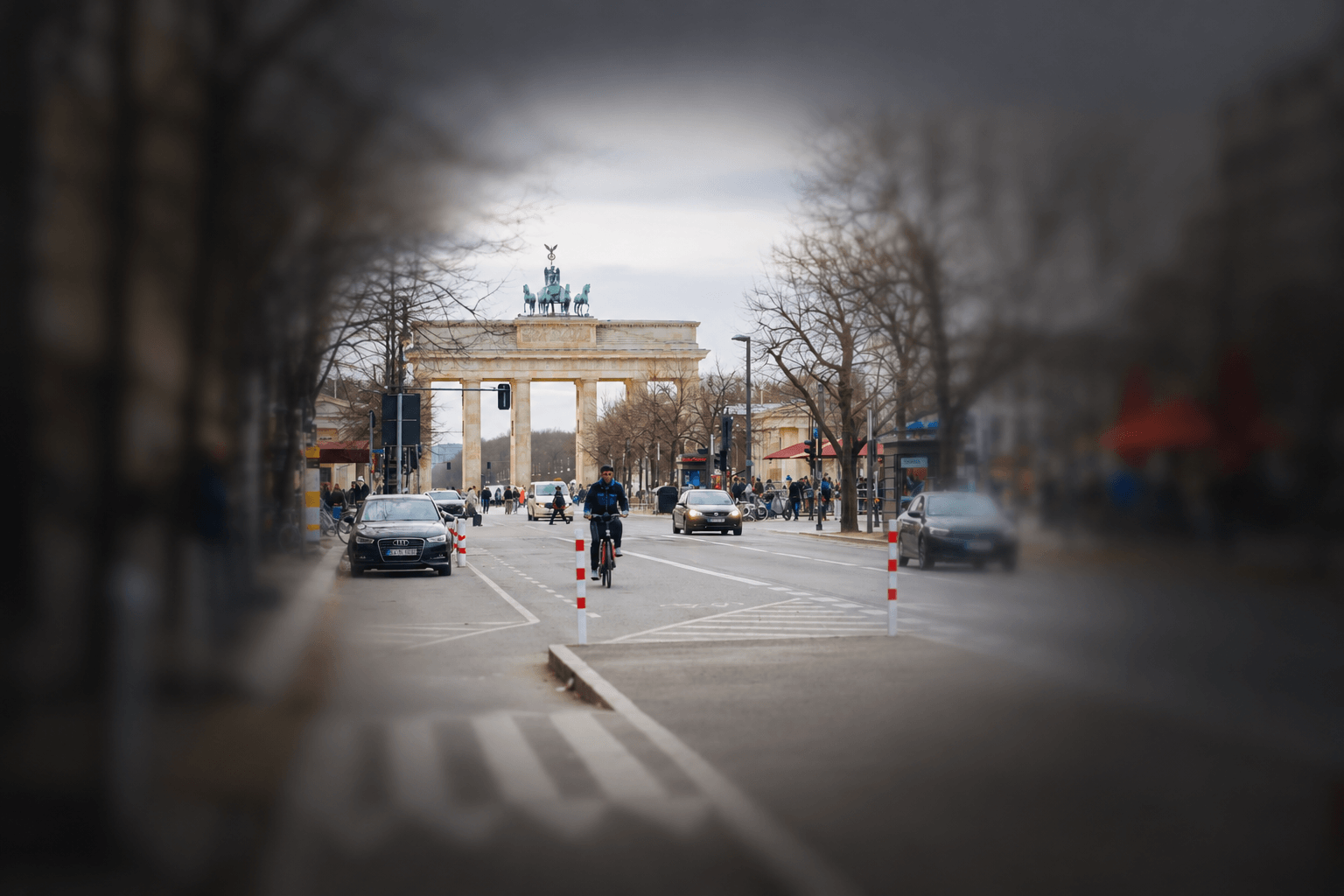 Vergleichsdarstellung eines normalen Gesichtsfeldes