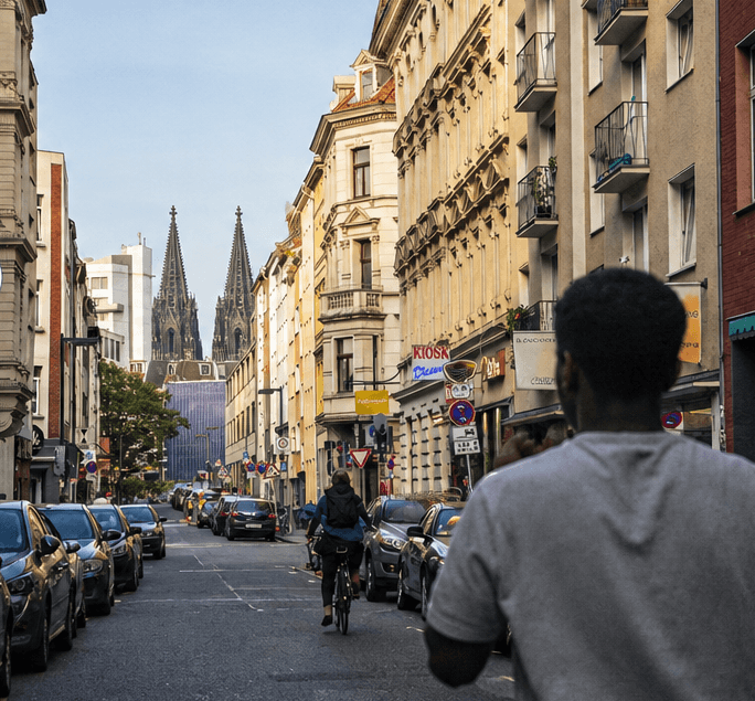 Klare Sicht nach der Korrektur einer Kurzsichtigkeit